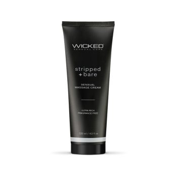 wicked sensual massage cream - stripped